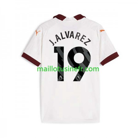 Maillot de Foot Manchester City Julian Alvarez 19 Extérieur 2023-24 Maillot de Foot Manchester City Julian Alvarez 19 Extérieur 2023-24